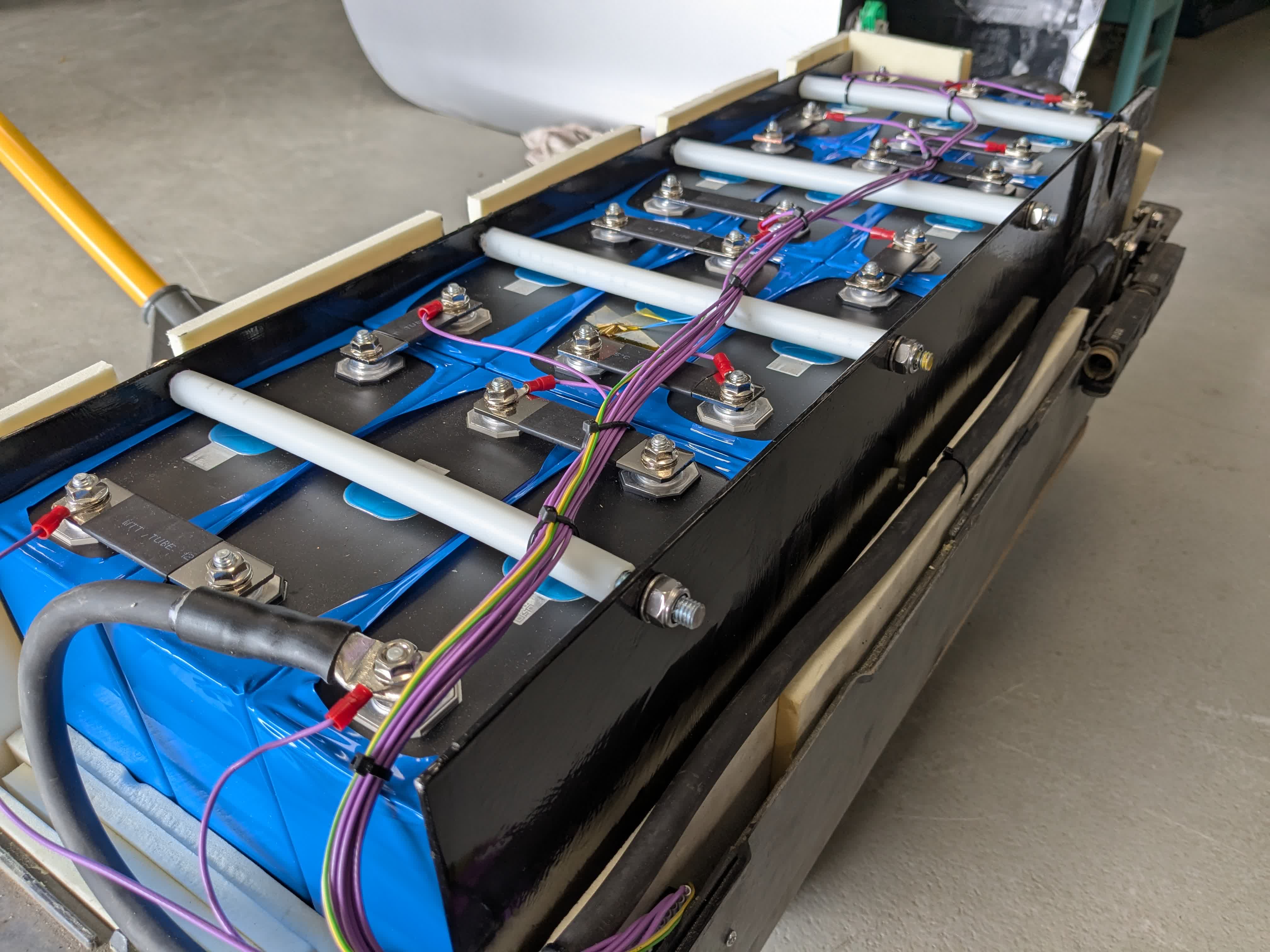 Batterijdoos voor-onder